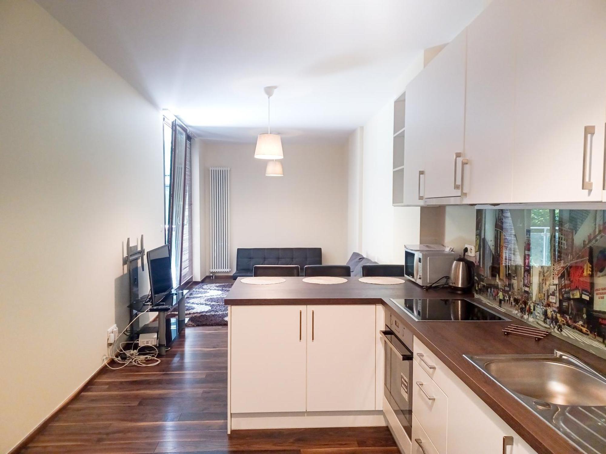 Apartamenty Triton Park Warschau Exterior foto