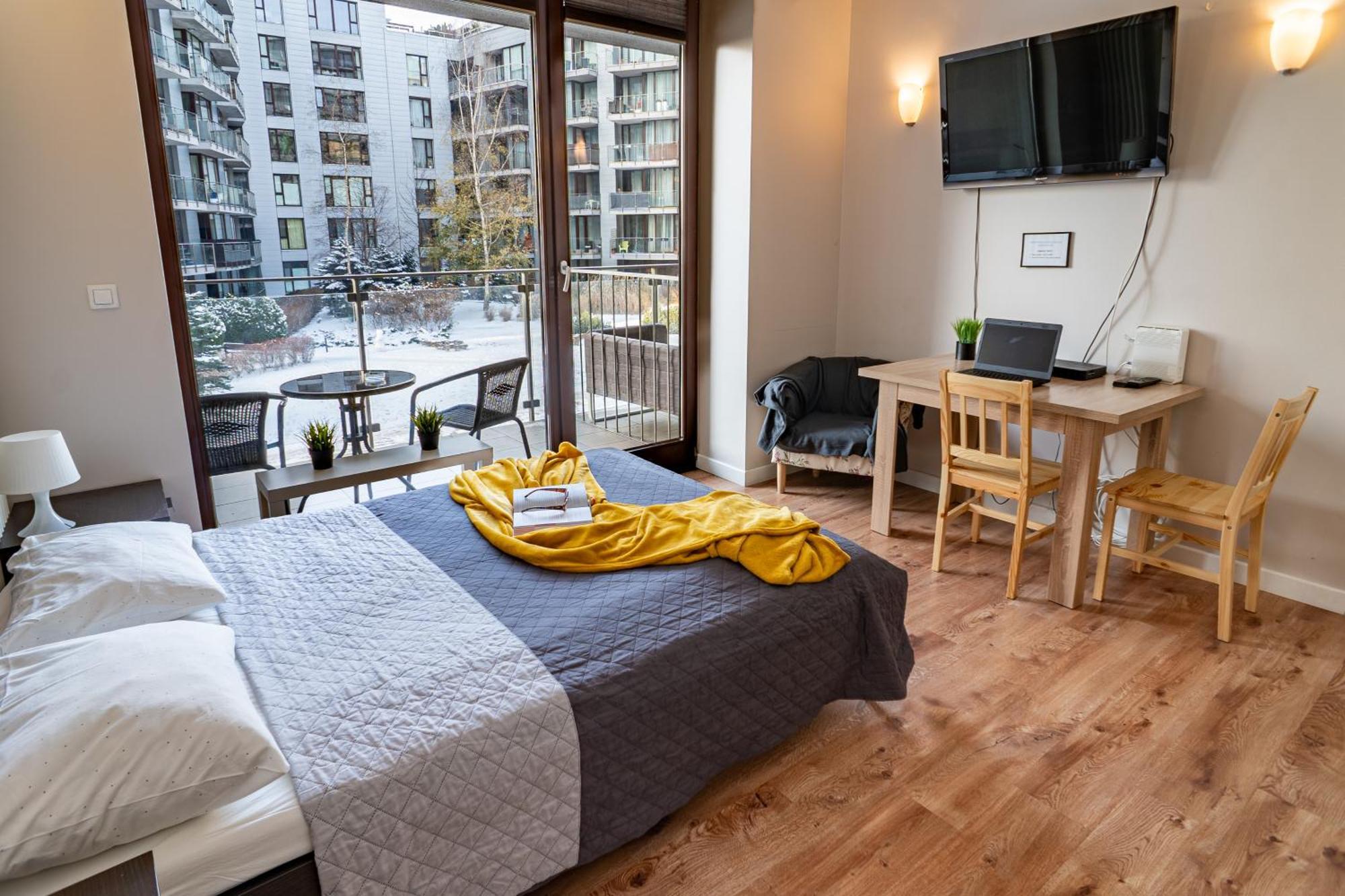 Apartamenty Triton Park Warschau Exterior foto