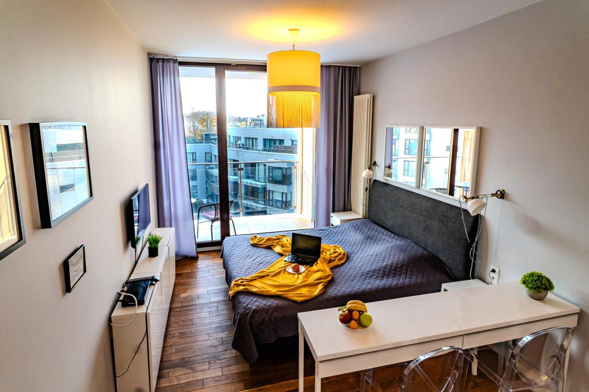 Apartamenty Triton Park Warschau Zimmer foto