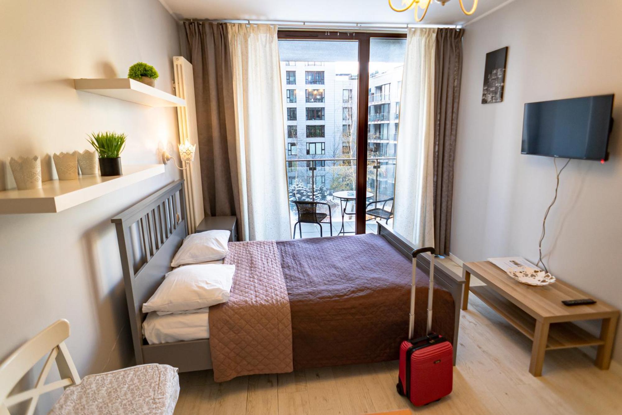 Apartamenty Triton Park Warschau Zimmer foto