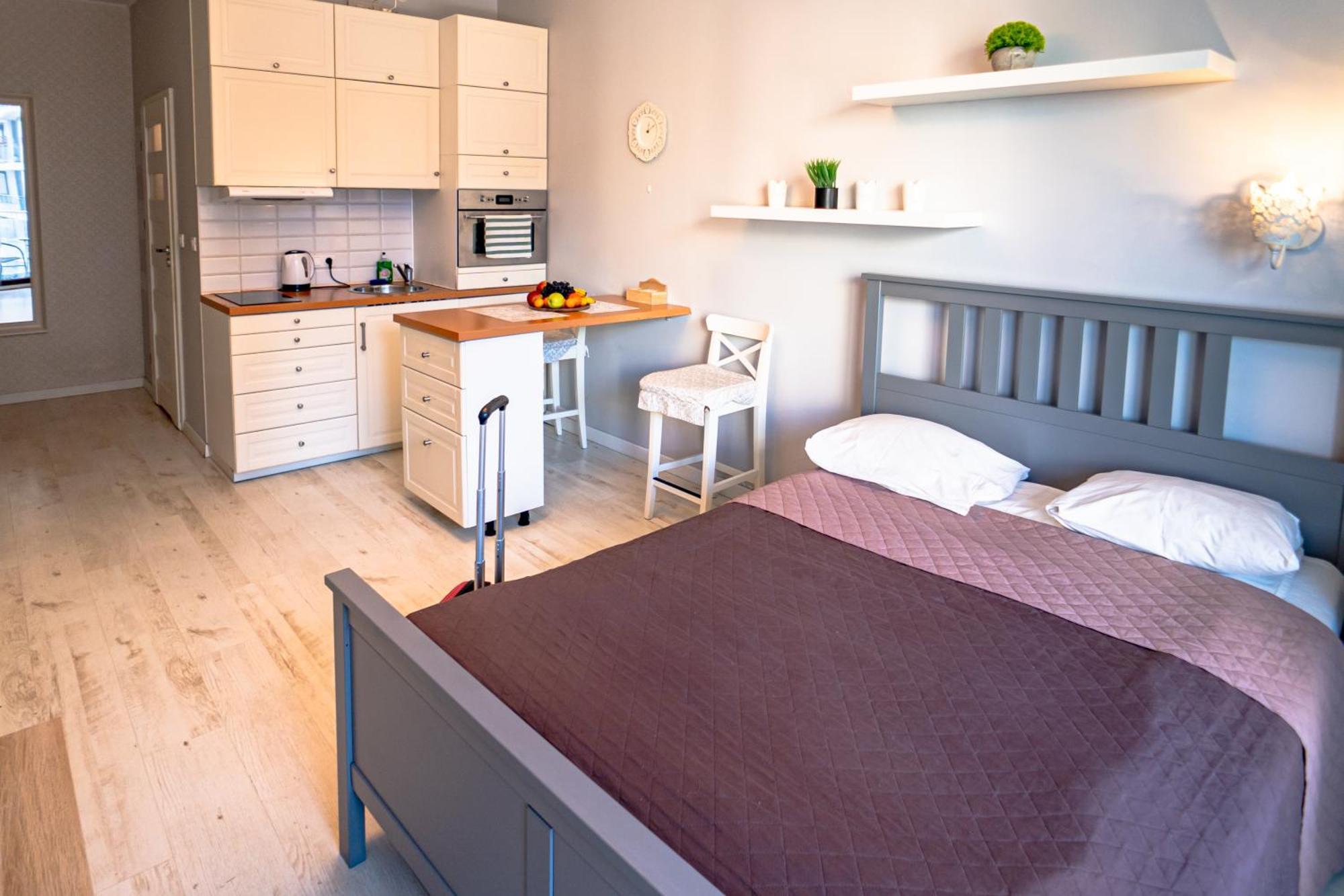 Apartamenty Triton Park Warschau Zimmer foto